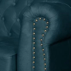 Jack & Alice Sofa Esplanada (2-Sitzer) Samt - Dunkelblau 17 Jack & Alice Sofa Esplanada (2-Sitzer) Samt - Dunkelblau -Wohnzimmermöbel boutique en ligne sofa esplanada 3 sitzer microfaser dunkelblau 4504688