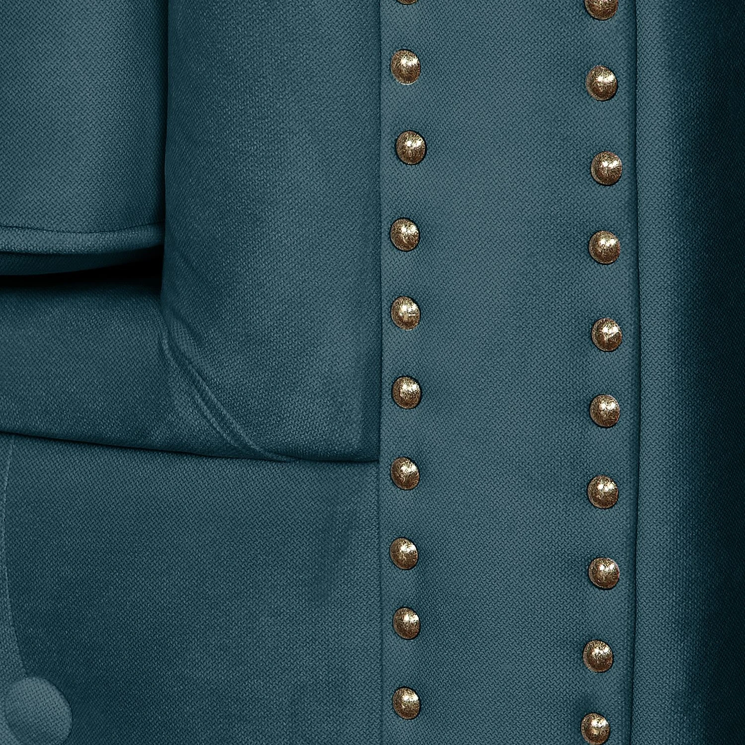 Jack & Alice Sofa Esplanada (2-Sitzer) Samt - Dunkelblau 10 Jack & Alice Sofa Esplanada (2-Sitzer) Samt - Dunkelblau – Bild 10