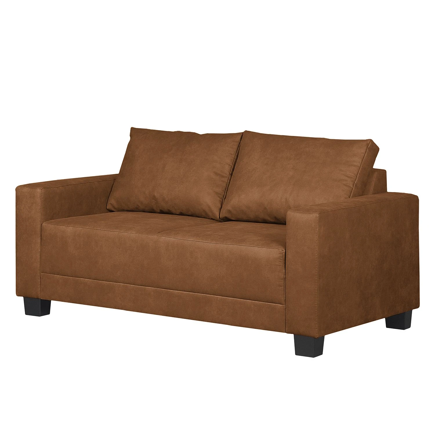 Loftscape Sofa Greenwood (2-Sitzer) - Microfaser Priya: Cognac 1 Loftscape Sofa Greenwood (2-Sitzer) - Microfaser Priya: Cognac
