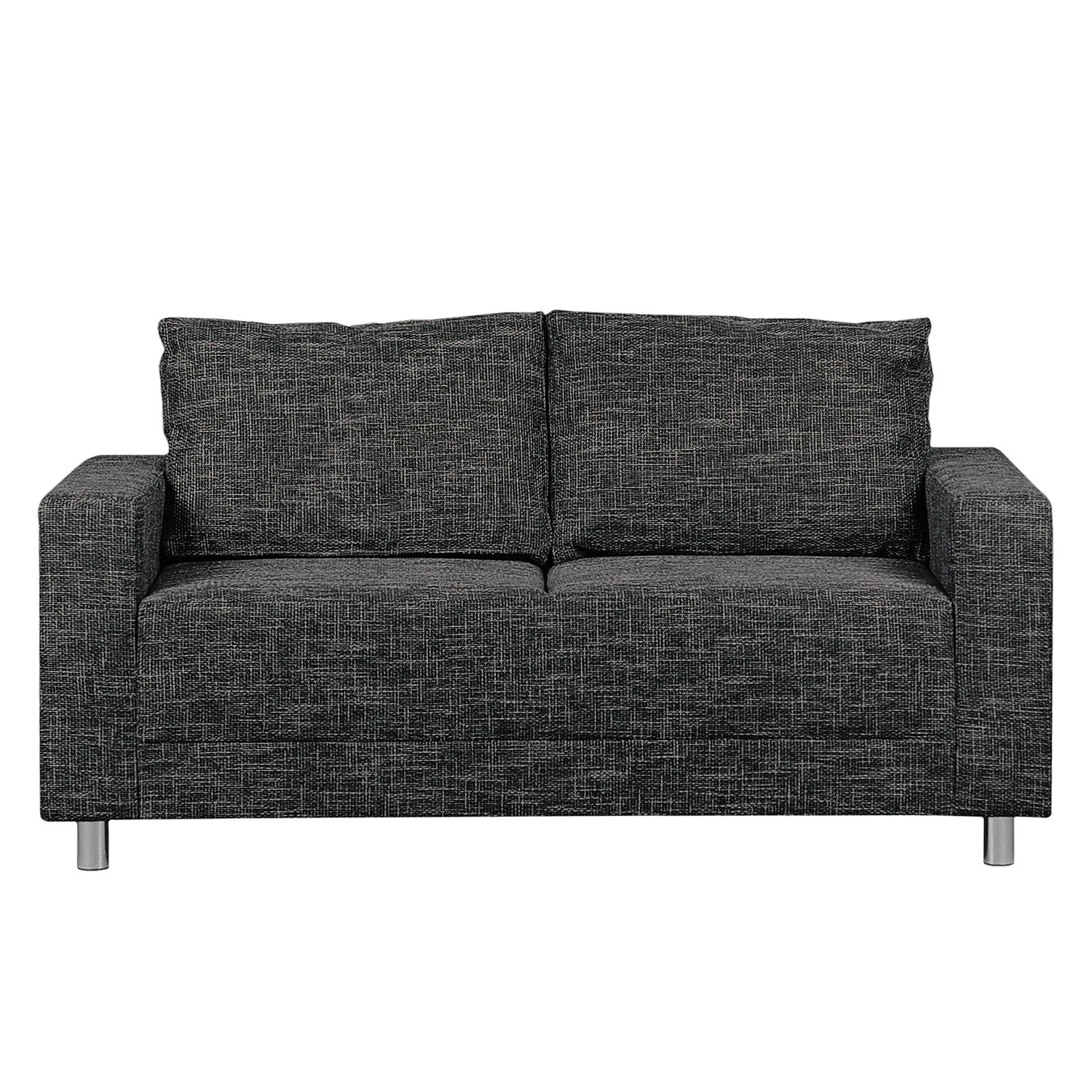 Fredriks Sofa Greenwood (2-Sitzer) Webstoff - Schwarz / Grau 3 Fredriks Sofa Greenwood (2-Sitzer) Webstoff - Schwarz / Grau – Bild 3