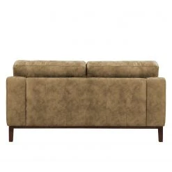 Ars manufacti Sofa Hazel Green (2-Sitzer) - Antiklederlook - Beige -Wohnzimmermöbel boutique en ligne sofa hazel green 2 sitzer antiklederlook beige 4638220