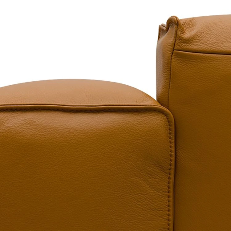 Studio Copenhagen 3-Sitzer Sofa HUDSON - Echtleder Neka: Cognac 9 Studio Copenhagen 3-Sitzer Sofa HUDSON - Echtleder Neka: Cognac – Bild 9