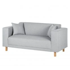 Sofa KiYDOO relax (2-Sitzer) Webstoff - Silber