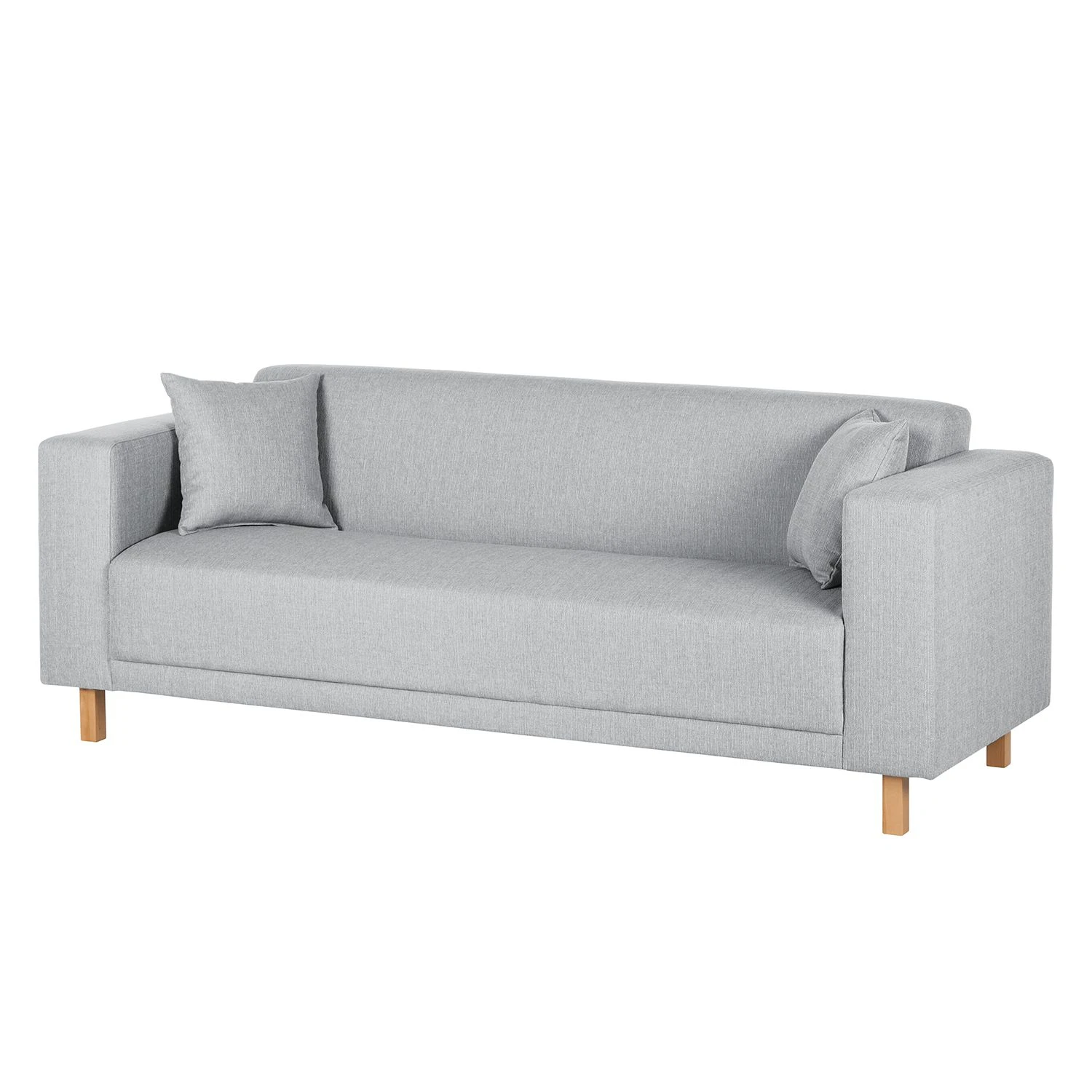 Sofa KiYDOO relax (3-Sitzer) Webstoff - Silber 1 Sofa KiYDOO relax (3-Sitzer) Webstoff - Silber