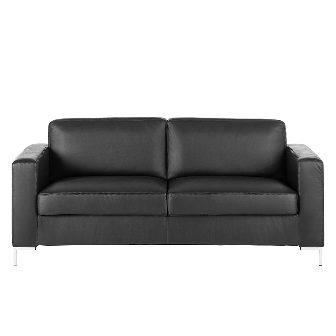 Fredriks Sofa Lampone (3-Sitzer) - Echtleder - Schwarz 2 Fredriks Sofa Lampone (3-Sitzer) - Echtleder - Schwarz – Bild 2
