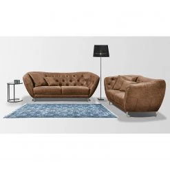Ars manufacti Sofa Larrau (3-Sitzer) - Antiklederlook -Wohnzimmermöbel boutique en ligne sofa larrau 3 sitzer antiklederlook mittelbraun 5116000