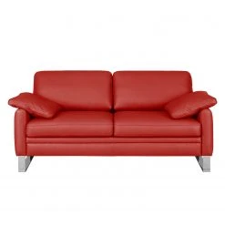 Fredriks Sofa Laureto II (2-Sitzer) Echtleder - Rot -Wohnzimmermöbel boutique en ligne sofa laureto ii 2 sitzer echtleder rot 3611285