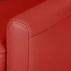 Fredriks Sofa Laureto II (2-Sitzer) Echtleder - Rot -Wohnzimmermöbel boutique en ligne sofa laureto ii 2 sitzer echtleder rot 3611313