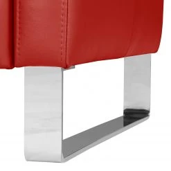 Fredriks Sofa Laureto II (2-Sitzer) Echtleder - Rot -Wohnzimmermöbel boutique en ligne sofa laureto ii 2 sitzer echtleder rot 3611317