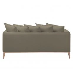 Eva Padberg Collection Sofa Lavina (3-Sitzer) Webstoff - Stoff Moretey: Cappuccino -Wohnzimmermöbel boutique en ligne sofa lavina 3 sitzer strukturstoff 4686960