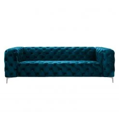 Jack & Alice Sofa Leominster (3-Sitzer) - Marineblau -Wohnzimmermöbel boutique en ligne sofa leominster 3 sitzer samt marineblau 4999228
