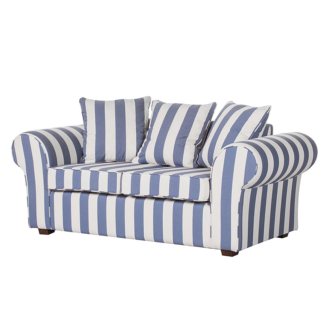 Maison Belfort Sofa Colmar (2-Sitzer) - Blau 1 Maison Belfort Sofa Colmar (2-Sitzer) - Blau