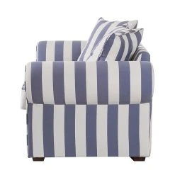 Maison Belfort Sofa Colmar (2-Sitzer) - Blau 10 Maison Belfort Sofa Colmar (2-Sitzer) - Blau -Wohnzimmermöbel boutique en ligne sofa livia 2 sitzer webstoff blau gestreift 309045