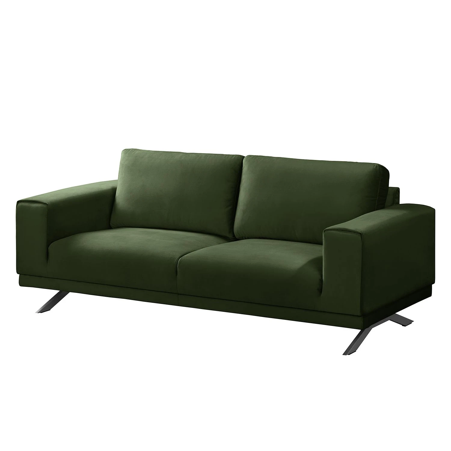 Jack & Alice Sofa Lorcy (2-Sitzer) - Antikgrün 1 Jack & Alice Sofa Lorcy (2-Sitzer) - Antikgrün