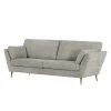 Norrwood Sofa Lorneville (3-Sitzer) Webstoff - Fango