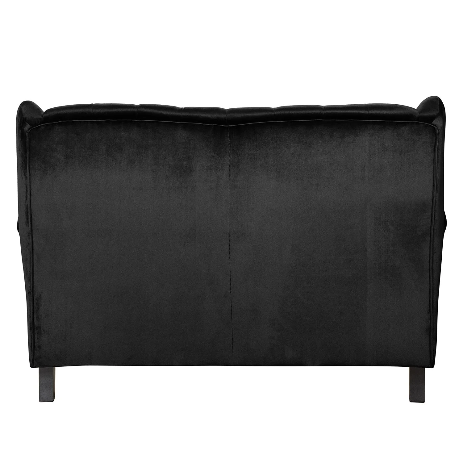 Maison Belfort Sofa Luro (2-Sitzer) Samt - Schwarz 4 Maison Belfort Sofa Luro (2-Sitzer) Samt - Schwarz – Bild 4