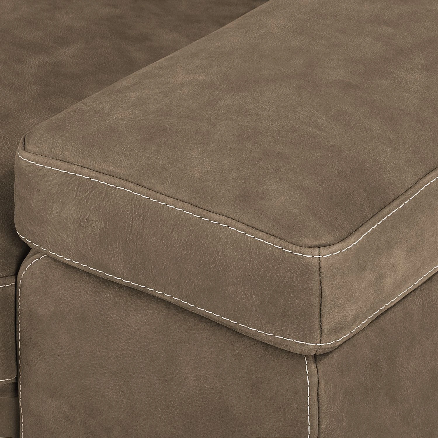 Ars Natura Sofa Maine (3-Sitzer) Echtleder - Cappuccino 8 Ars Natura Sofa Maine (3-Sitzer) Echtleder - Cappuccino – Bild 8