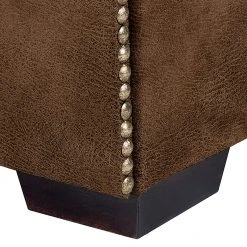 Ars manufacti Sofa Mallow (3- Sitzer) Antiklederoptik - Braun -Wohnzimmermöbel boutique en ligne sofa mallow 3 sitzer antiklederoptik braun 436246