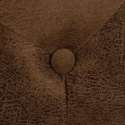 Ars manufacti Sofa Mallow (3- Sitzer) Antiklederoptik - Braun -Wohnzimmermöbel boutique en ligne sofa mallow 3 sitzer antiklederoptik braun 436250