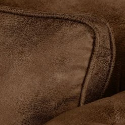 Ars manufacti Sofa Mallow (3- Sitzer) Antiklederoptik - Braun -Wohnzimmermöbel boutique en ligne sofa mallow 3 sitzer antiklederoptik braun 436260