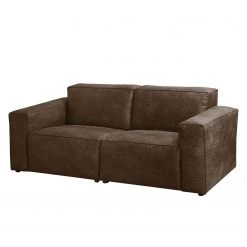 Ars manufacti Sofa Manchester (2-Sitzer) Antiklederloo - Braun