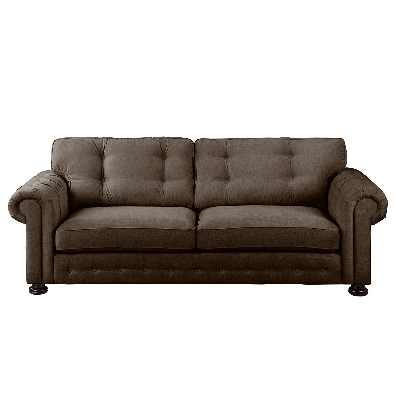 Velvet Studio Polstergarnitur Marau (3-2) - Braun 2 Velvet Studio Polstergarnitur Marau (3-2) - Braun – Bild 2