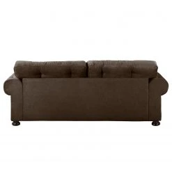 Velvet Studio Polstergarnitur Marau (3-2-1) - Braun -Wohnzimmermöbel boutique en ligne sofa marau 3 sitzer microfaser braun 4914604 1