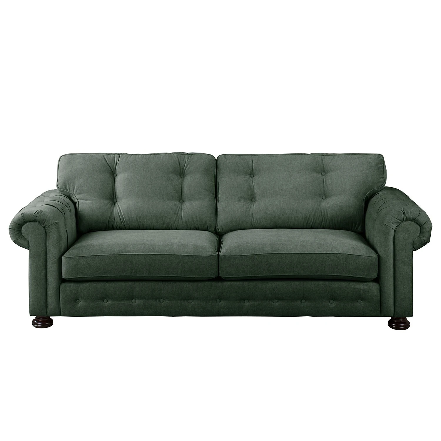 Velvet Studio Polstergarnitur Marau (3-2) - Olivgrün 2 Velvet Studio Polstergarnitur Marau (3-2) - Olivgrün – Bild 2