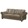 Velvet Studio Sofa Marau (3-Sitzer) - Latte Macchiato