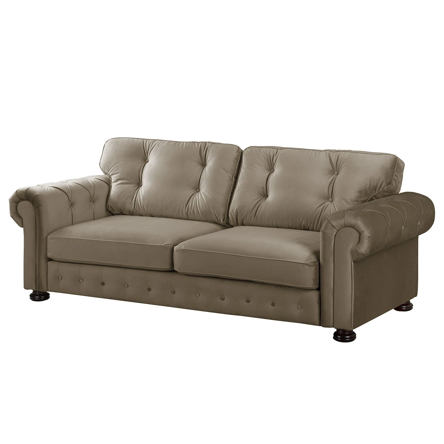Velvet Studio Sofa Marau (3-Sitzer) - Latte Macchiato 1 Velvet Studio Sofa Marau (3-Sitzer) - Latte Macchiato