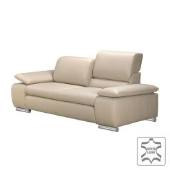 Fredriks Sofa Masca (2-Sitzer) - Echtleder Beige