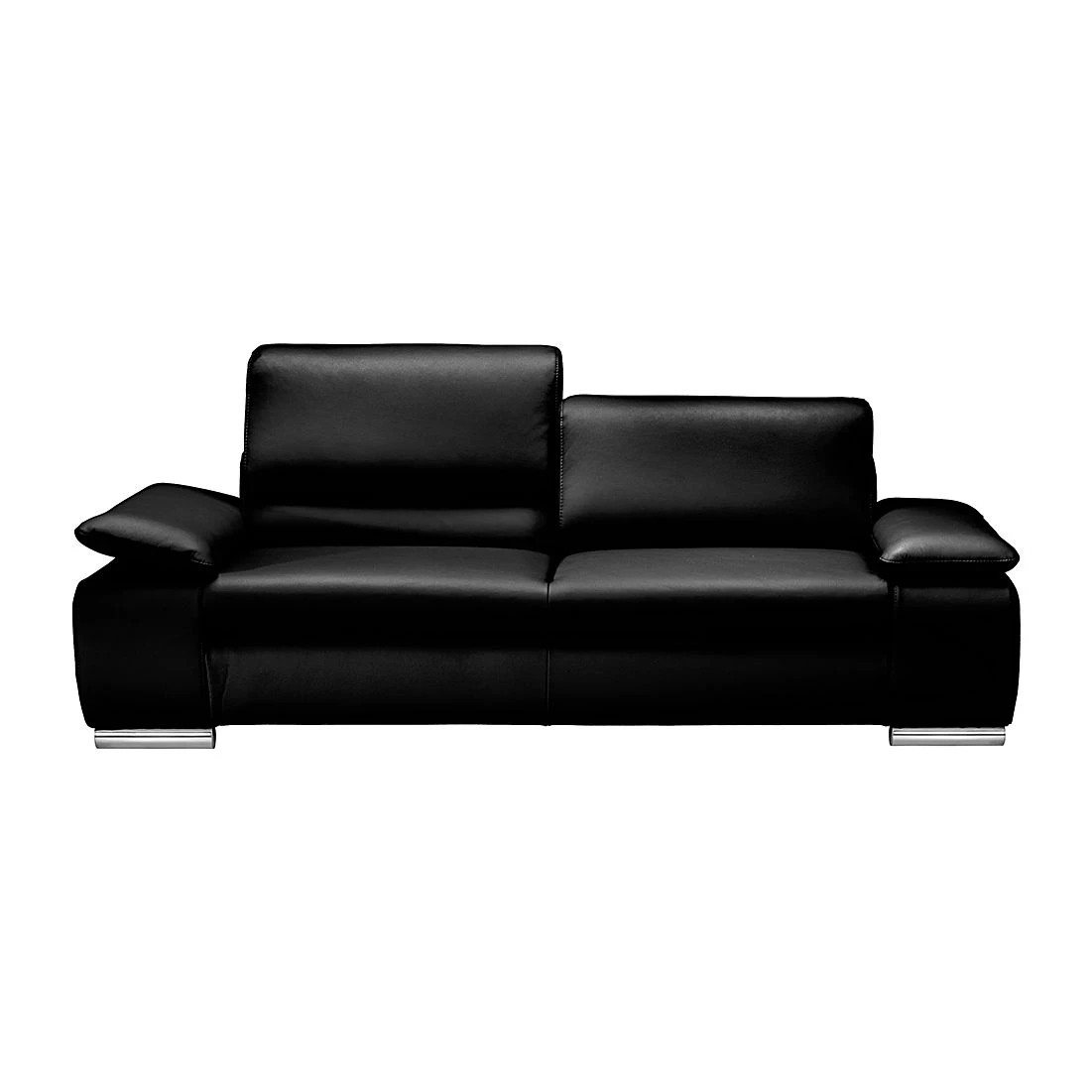 Fredriks Sofa Masca (2-Sitzer) - Echtleder Schwarz 2 Fredriks Sofa Masca (2-Sitzer) - Echtleder Schwarz – Bild 2