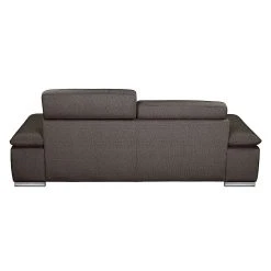 Fredriks Sofa Masca (3-Sitzer) - Strukturstoff Grau-Braun -Wohnzimmermöbel boutique en ligne sofa masca 3 sitzer strukturstoff grau braun 444352
