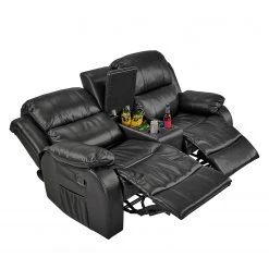 Modoform Kinosofa Mendis (2-Sitzer) - Schwarz 38 Modoform Kinosofa Mendis (2-Sitzer) - Schwarz -Wohnzimmermöbel boutique en ligne sofa mendis 2 sitzer kunstleder schwarz 3116805