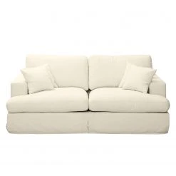 Maison Belfort Sofa Mormès (2,5-Sitzer) -Webstoff - Creme -Wohnzimmermöbel boutique en ligne sofa merens 2 5 sitzer webstoff creme 4188788