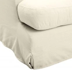 Maison Belfort Sofa Mormès (3-Sitzer) Webstoff - Creme -Wohnzimmermöbel boutique en ligne sofa mormes 3 sitzer webstoff creme 4188536