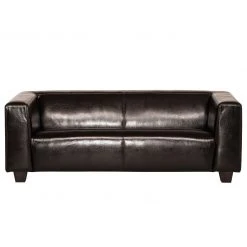 Maison Belfort Sofa Nespolo (3-Sitzer) - Kunstleder - Dunkelbraun -Wohnzimmermöbel boutique en ligne sofa nespolo 3 sitzer bycast kunstleder dunkelbraun 4576976