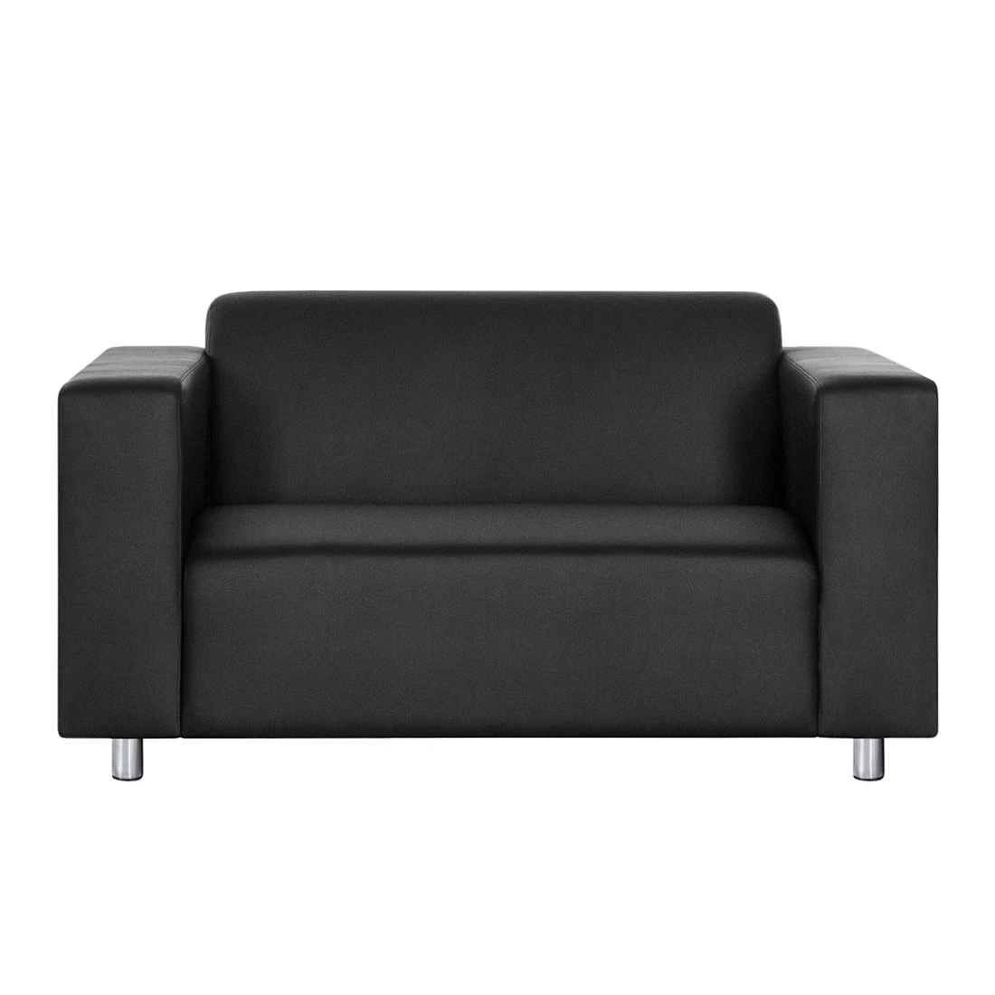 Mooved Sofa Oslo (2-Sitzer) - Kunstleder Schwarz 2 Mooved Sofa Oslo (2-Sitzer) - Kunstleder Schwarz – Bild 2