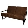 Ars manufacti Sofa Rhode (2-Sitzer) - Mittelbraun