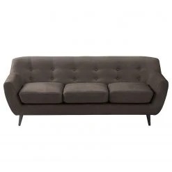 Ars manufacti Sofa Rometta (3-Sitzer) - Braungrau 14 Ars manufacti Sofa Rometta (3-Sitzer) - Braungrau -Wohnzimmermöbel boutique en ligne sofa rometta 3 sitzer antiklederlook braungrau 4925544