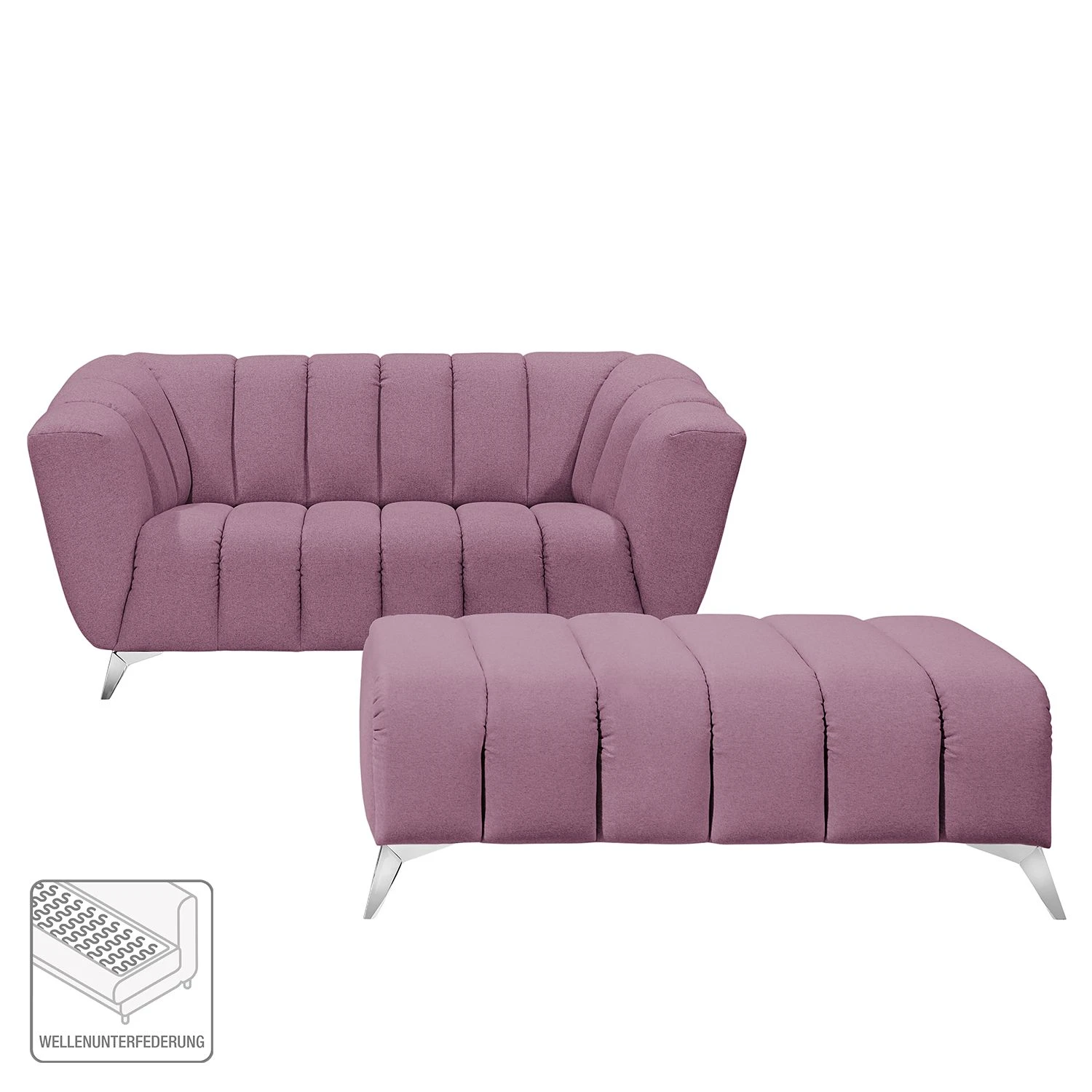 Fredriks Sofa Salou (2-Sitzer) Webstoff 2 Fredriks Sofa Salou (2-Sitzer) Webstoff – Bild 2