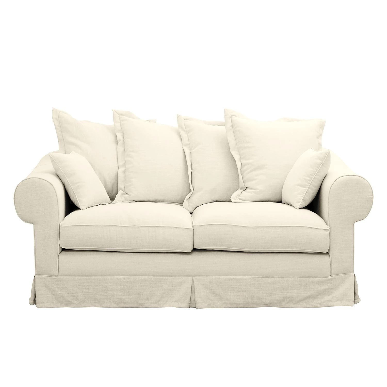 Maison Belfort Sofa Saltum (2,5-Sitzer) Webstoff - Cremeweiß 3 Maison Belfort Sofa Saltum (2,5-Sitzer) Webstoff - Cremeweiß – Bild 3