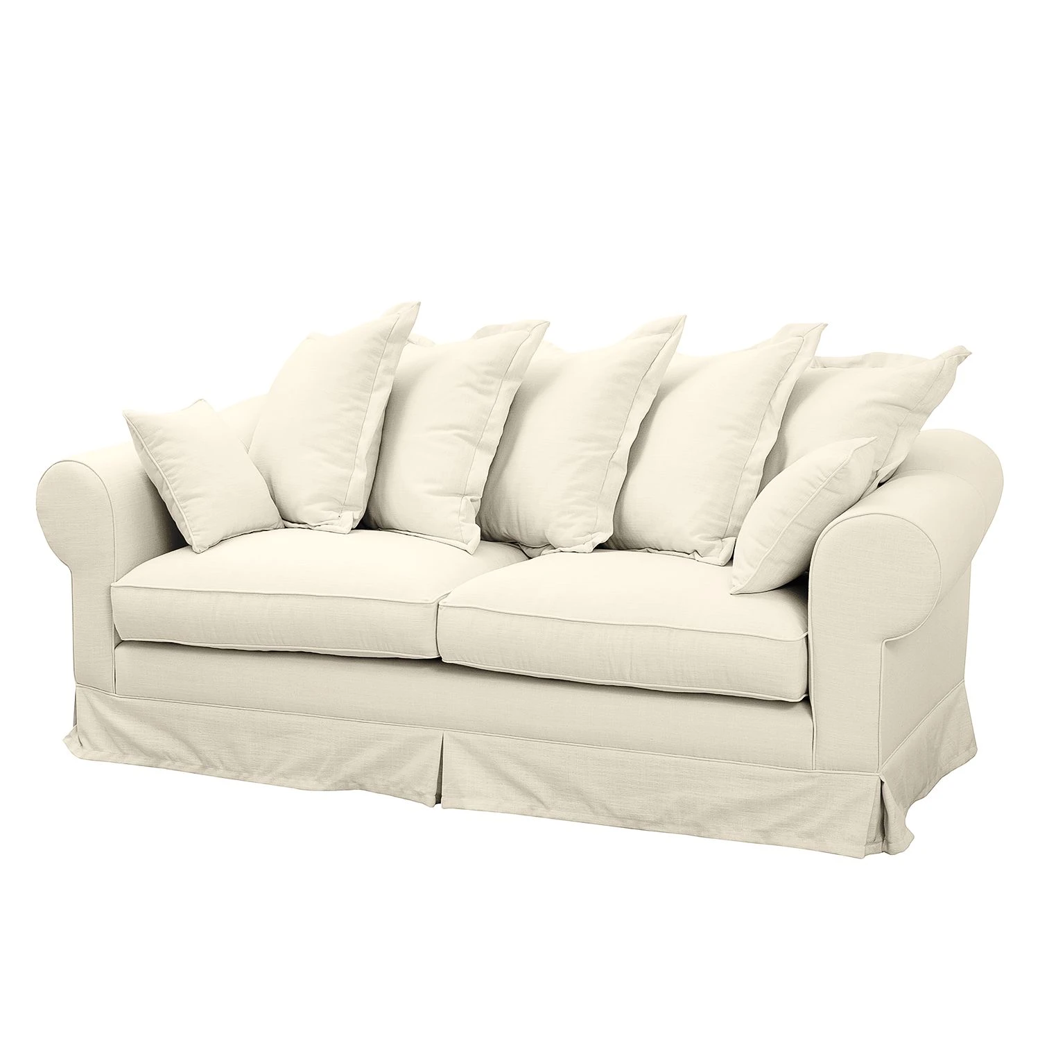 Maison Belfort Sofa Saltum (3-Sitzer) Webstoff - Cremeweiß 1 Maison Belfort Sofa Saltum (3-Sitzer) Webstoff - Cremeweiß