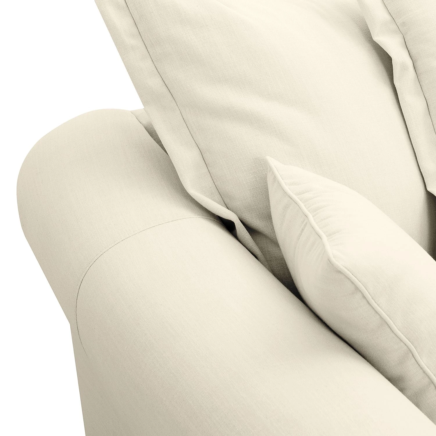 Maison Belfort Sofa Saltum (3-Sitzer) Webstoff - Cremeweiß 6 Maison Belfort Sofa Saltum (3-Sitzer) Webstoff - Cremeweiß – Bild 6