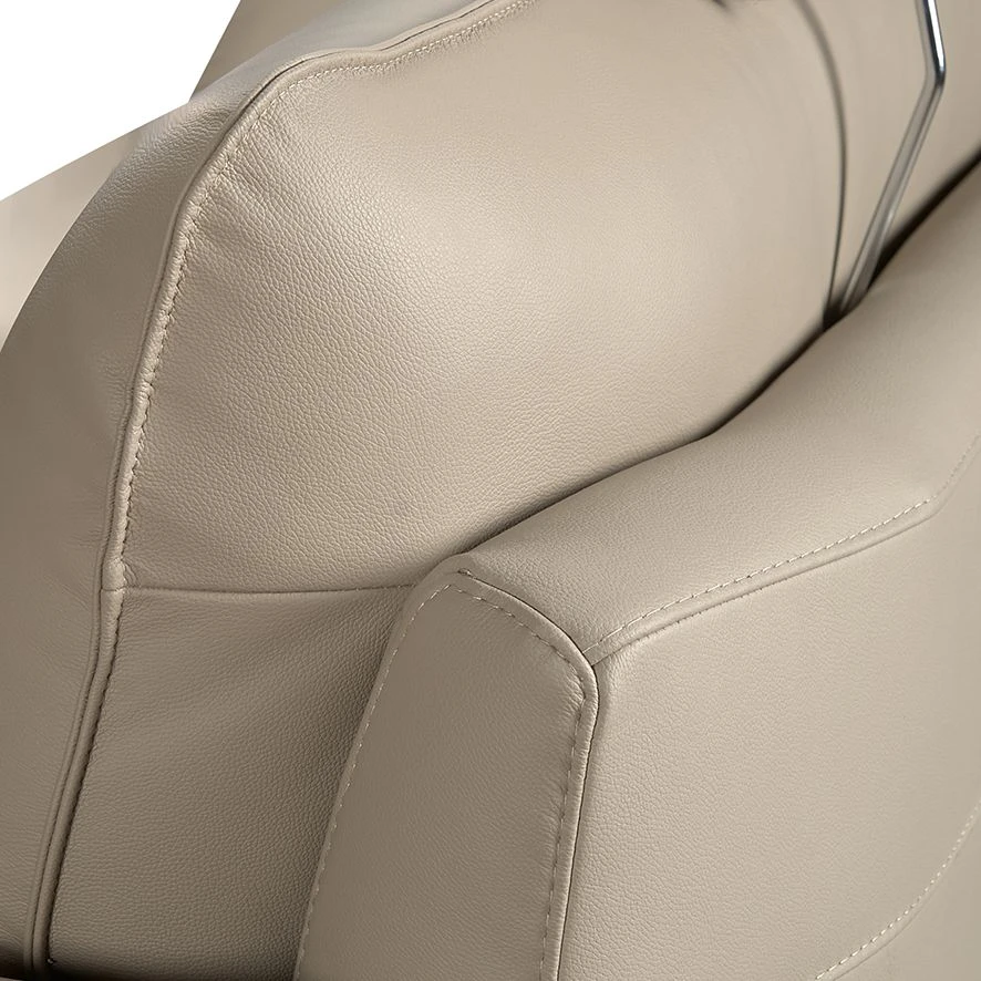 Loftscape Sofa Sharon (2,5-Sitzer) Echtleder Beige - Kopfstütze verstellbar 9 Loftscape Sofa Sharon (2,5-Sitzer) Echtleder Beige - Kopfstütze verstellbar – Bild 9