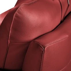 Loftscape Sofa Sharon (2,5-Sitzer) - Echtleder Kaminrot - Keine Funktion -Wohnzimmermöbel boutique en ligne sofa sharon 2 5 sitzer echtleder kaminrot 416076