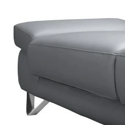 Loftscape Sofa Silvano (2,5-Sitzer) - Kunstleder Grau - Kopfstütze verstellbar -Wohnzimmermöbel boutique en ligne sofa silvano 2 5 sitzer kunstleder grau 443523