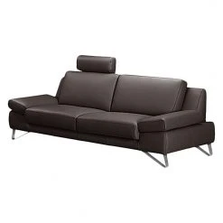Loftscape Sofa Silvano (2,5-Sitzer) Kunstleder - Mocca - Ohne Kopfstütze -Wohnzimmermöbel boutique en ligne sofa silvano 2 5 sitzer kunstleder mocca 443749