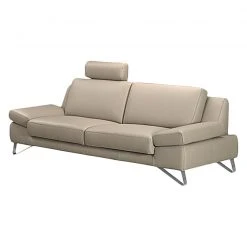 Loftscape Sofa Silvano (2,5-Sitzer) - Kunstleder Taupe - Keine Funktion -Wohnzimmermöbel boutique en ligne sofa silvano 2 5 sitzer kunstleder taupe 443820