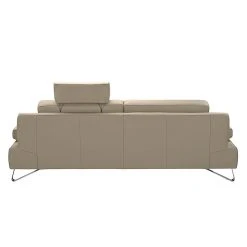 Loftscape Sofa Silvano (3-Sitzer) Echtleder Beige - Kopfstütze verstellbar -Wohnzimmermöbel boutique en ligne sofa silvano 3 sitzer echtleder beige 447070
